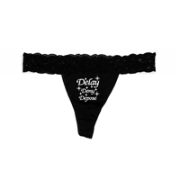 Image 1 of NO WARNING LACE THONG