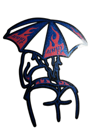 Umbrella Girl Limited Edition Blue Flame 3 layer *Limit:50*