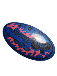 Be Well Oval Limited Edition Blue Flame 3 layer *Limit:50*
