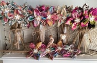 Image 1 of Memory Flowers custom created from a clients loved ones collection of scarves