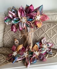 Image 3 of Memory Flowers custom created from a clients loved ones collection of scarves