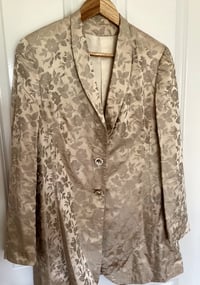 Image 4 of Memory Flowers custom created for a client from jackets hand tailored by her cherished friend