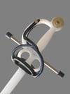 High Quality HEMA Fencing Rapier Nylon Sword European Martial Arts Safe Practice Dueling