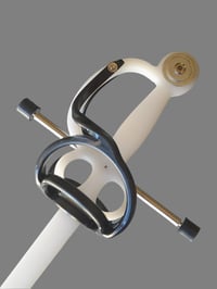 Image 2 of High Quality HEMA Fencing Rapier Nylon Sword European Martial Arts Safe Practice Dueling