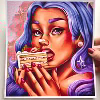 Image 2 of PRINT | Strawberry Cake