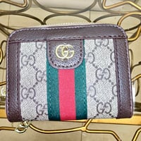 Vintage Print Shortie Wallet