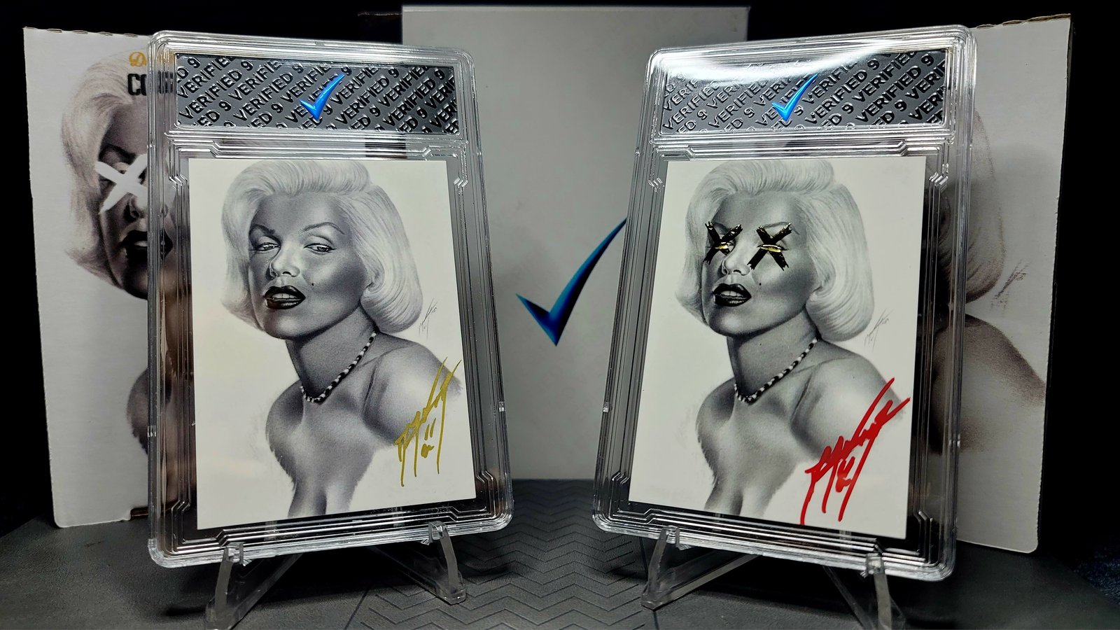 Marilyn Monroe w/ X's (Conspiracies Series) Verified Grade 9