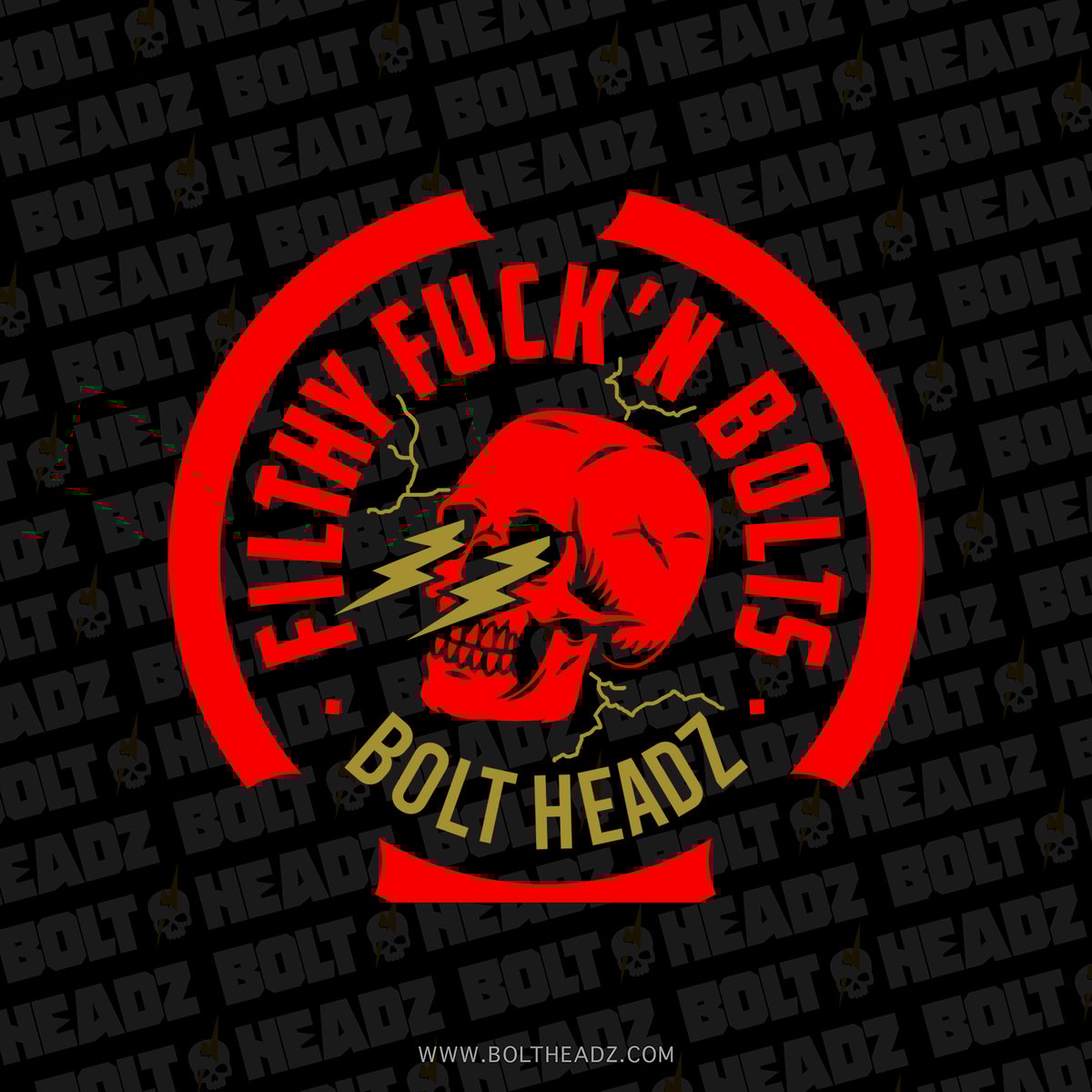 Filthy F'n Bolts Clutch Cover Decal