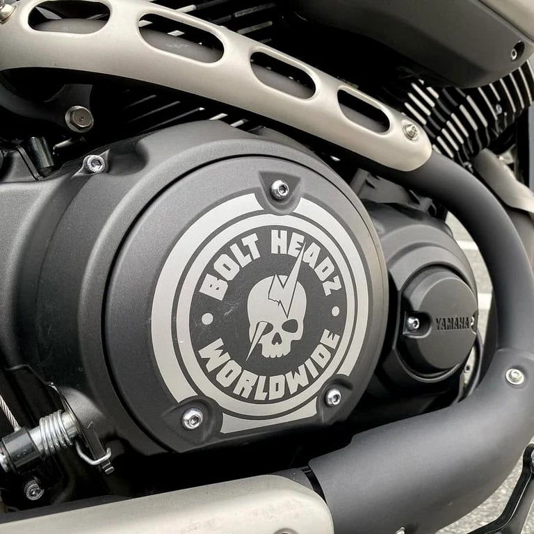 Filthy F'n Bolts Clutch Cover Decal