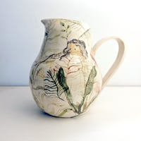 Illustrated Ceramic Jug