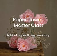 Paper Flower Masterclass with Karen