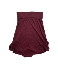 Image 2 of BURGUNDY NY T-SKIRT - SIZE XS