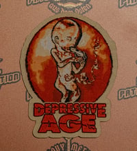 Image 2 of Offizieller DEPRESSIVE AGE Aufnäher „Embryo“