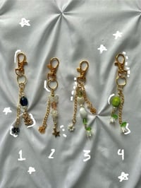 gold handmade aesthetic keychains 