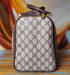 Image of Vtg Gucci Brown Monogram Boston Bag.