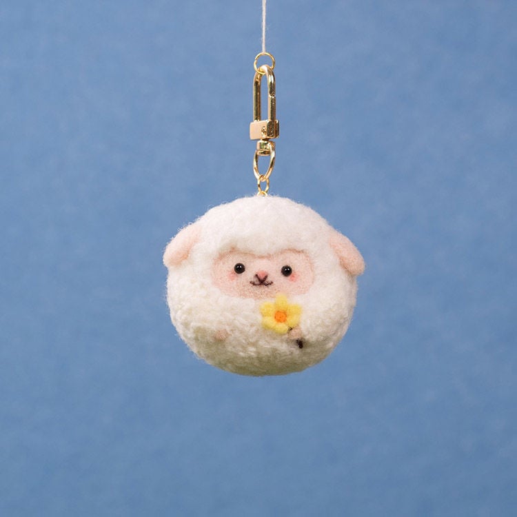 Image of Bella the Lamb, Needle Felting Kit