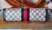 Image of Vtg Gucci Blue Monogram Clutch 