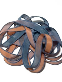 Image 5 of 1PC. FARMERS MARKET 42" Hand Dyed Finished Edge Silk Wrist Wrap Bracelet/Jewelry/Craft Ribbons