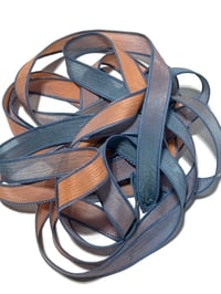 Image 6 of 1PC. FARMERS MARKET 42" Hand Dyed Finished Edge Silk Wrist Wrap Bracelet/Jewelry/Craft Ribbons