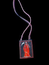 Image 1 of Double Sided Red and Silver Muerte 