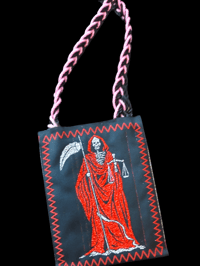 Image 3 of Double Sided Red and Silver Muerte 