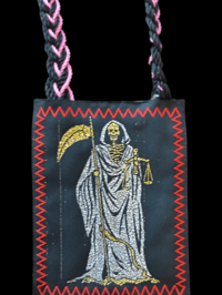 Image 4 of Double Sided Red and Silver Muerte 