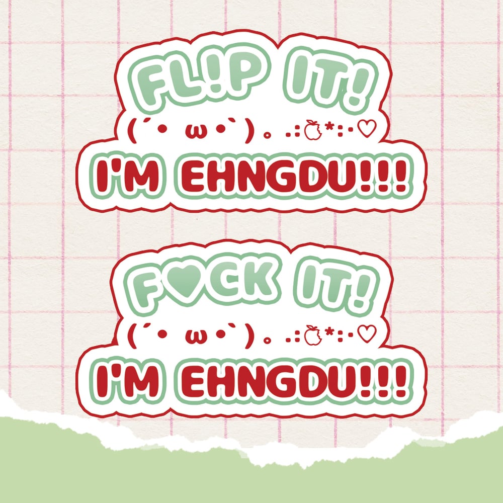 Image of (PREORDER) **** It! I love LOONA Keychains
