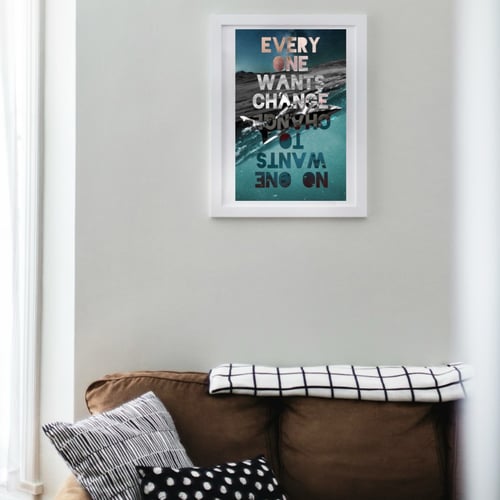 Image of CHANGE 24" x 36" poster