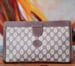 Image of Vtg Gucci Brown Monogram Clutch