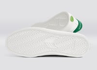 Image 3 of Zapatillas Cariuma Salvas White Leather Ice Logo Green en rebajas