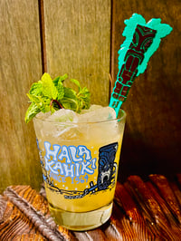 Image 1 of HALA KAHIKI "The Collector" 15 oz Octopus Mai Tai Glass