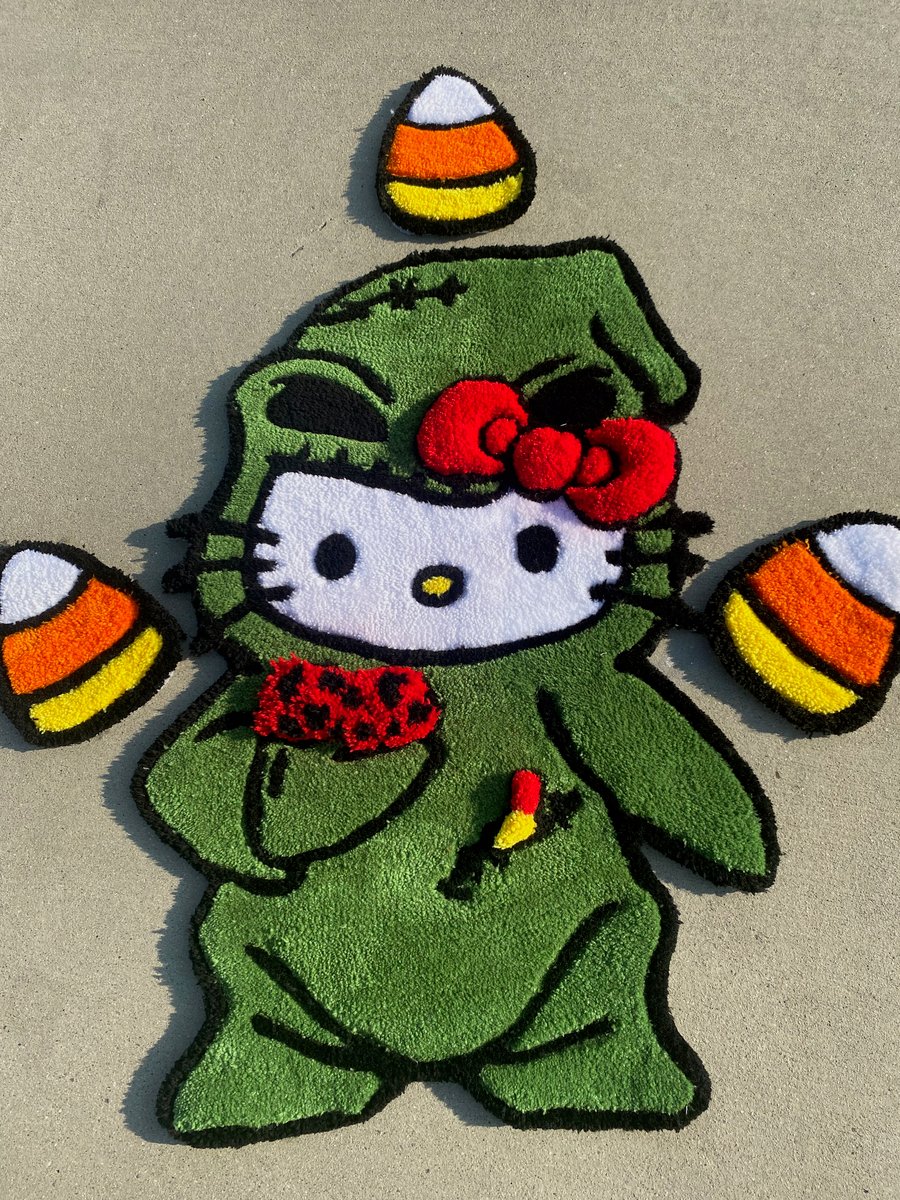 Image of Spooky Kitty Rug