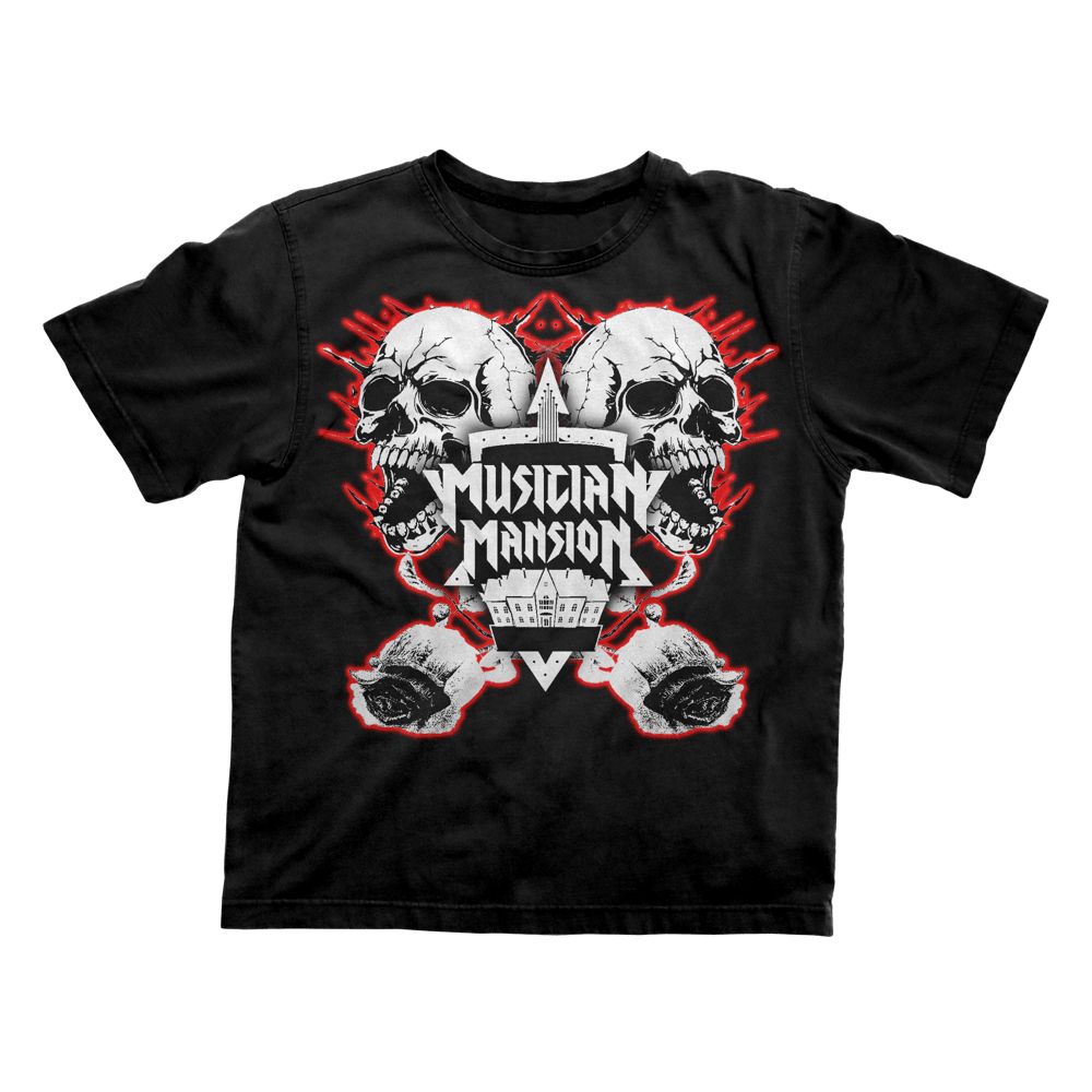 Image of Musician Mansion Skull Shirt