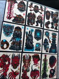Image 2 of TRIPLE FACTION 9 FINE ART PRINTS PACK C