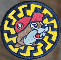 Image 4 of Greek Pattern "Buc-ee's" patch