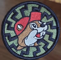 Image 3 of Greek Pattern "Buc-ee's" patch