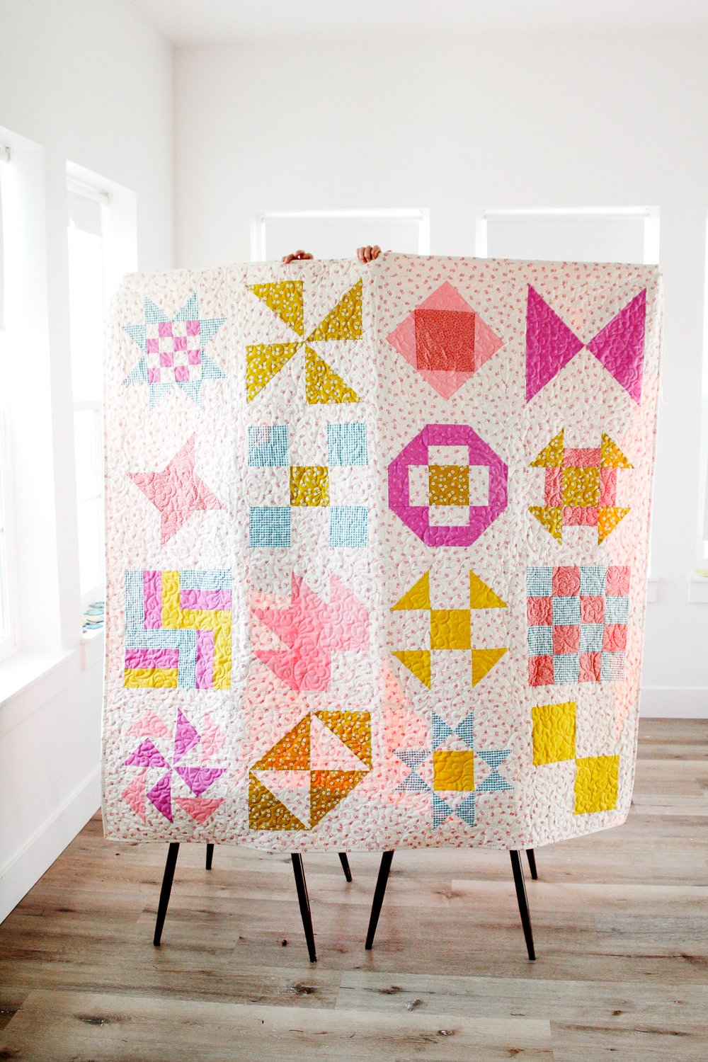 Image of SIMPLE SAMPLER QUILT PDF Pattern