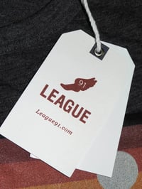 Image 2 of MZCL Mountain Logo Long Sleeve Tee - Heathered Light Maroon 