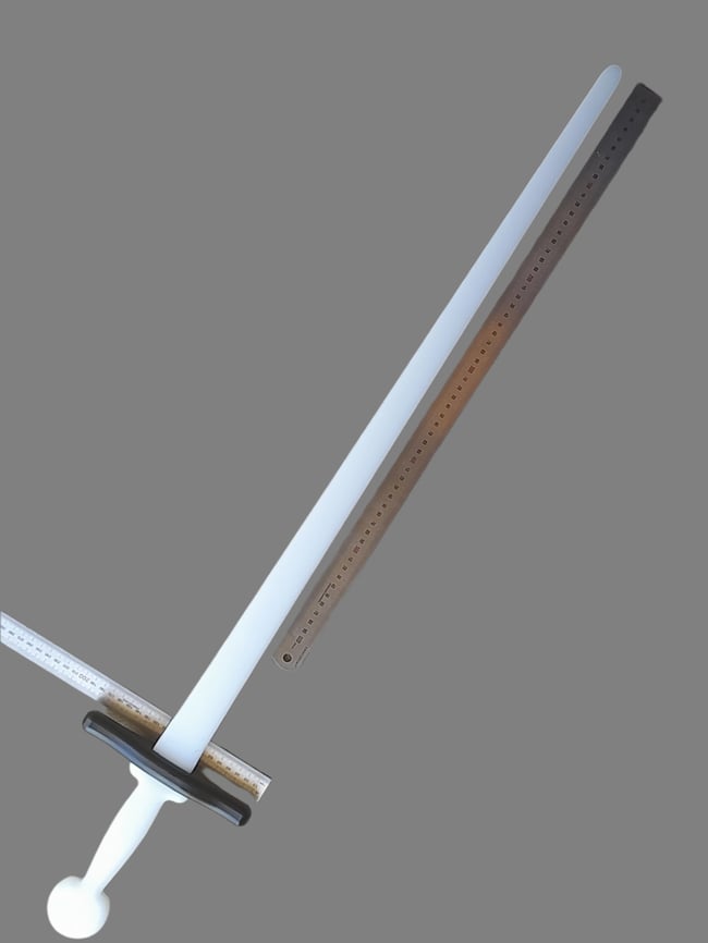 Training One-Handed HEMA Medieval European Sword Nylon Martial Arts Sparring Practice