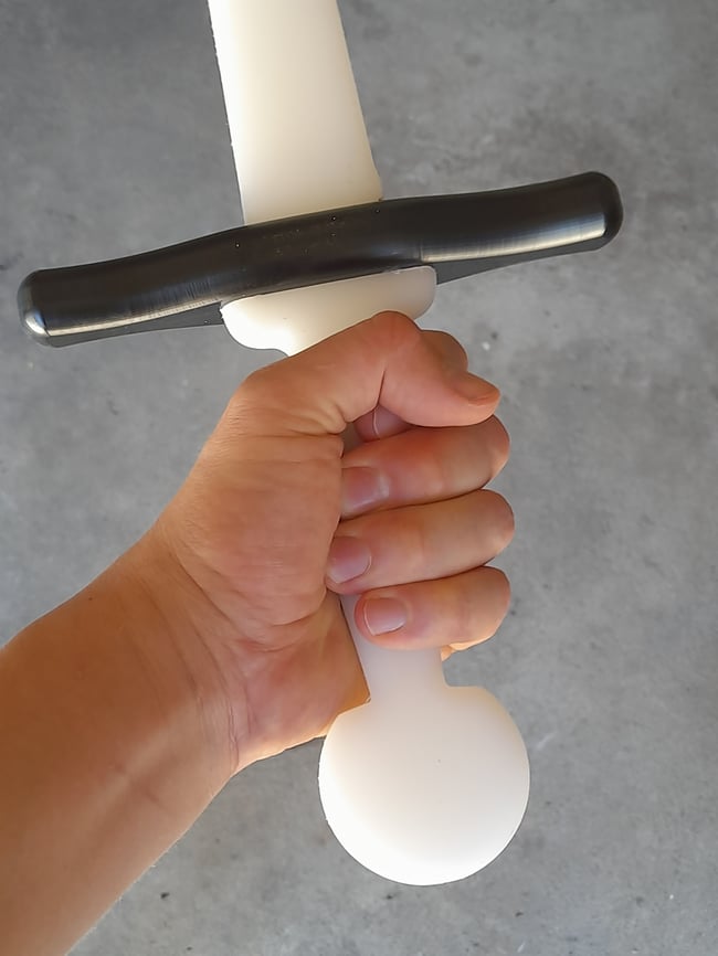 Training One-Handed HEMA Medieval European Sword Nylon Martial Arts Sparring Practice