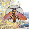 Stained Glass Death Head Hawk Moth