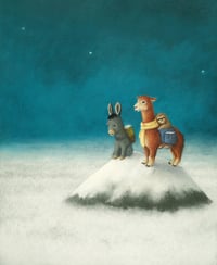 "Con la sal de nuestra tierra fecundar las nubes que nos regalen un mar."