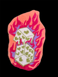 Image 1 of Flaming dice 