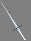 Training Nylon Two-Handed HEMA Medieval European Longsword Martial Arts Sparring Practice