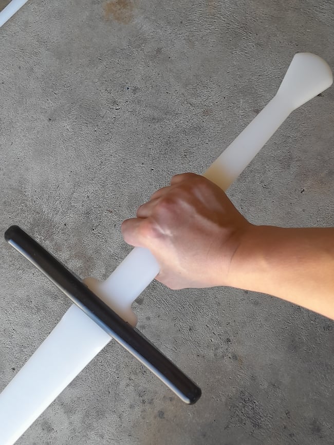 Training Nylon Two-Handed HEMA Medieval European Longsword Martial Arts Sparring Practice