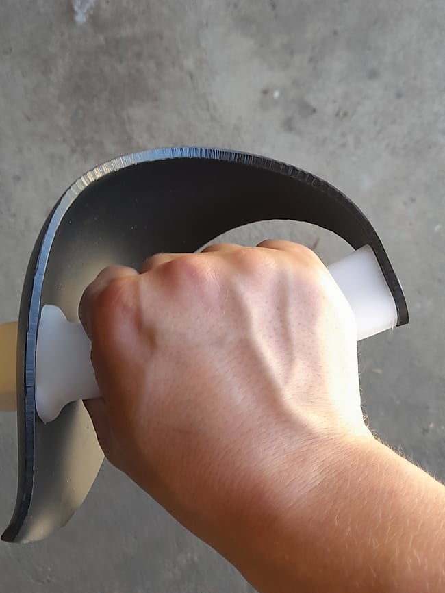 Training Sabre HEMA Bowl Guard Nylon Military Historical Fencing Martial Arts Dueling Sword