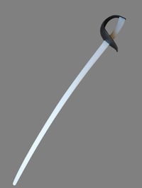 Image 8 of Training Sabre HEMA Bowl Guard Nylon Military Historical Fencing Martial Arts Dueling Sword