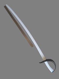 Image 7 of Training Sabre HEMA Bowl Guard Nylon Military Historical Fencing Martial Arts Dueling Sword