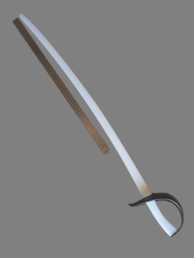 Training Sabre HEMA Bowl Guard Nylon Military Historical Fencing Martial Arts Dueling Sword