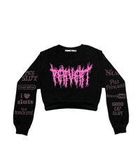 PERVERT CROPPED CREWNECK